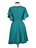 Unbranded Solid Teal Cocktail Dress Size M - photo 2