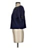 Line & Dot Blue Short Sleeve Top Size XS - photo 5
