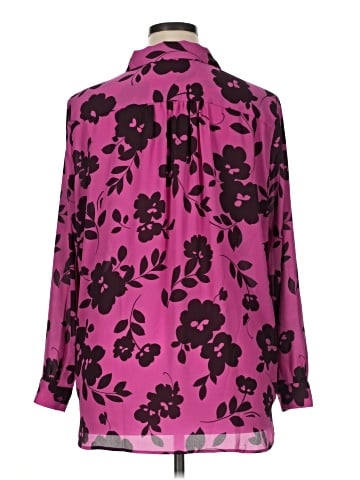Ann Taylor Long Sleeve Blouse (view 2)
