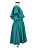 Unbranded Solid Teal Cocktail Dress Size M - photo 4