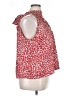 Ann Taylor LOFT 100% Polyester Red Sleeveless Blouse Size XL - photo 4