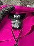 DKNY 100% Polyester Solid Pink Casual Dress Size 12 - photo 7