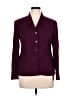 Talbots 100% Wool Purple Wool Blazer Size 16 - photo 1
