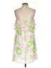 Ganni 100% Polyester Tropical Pink Green Cocktail Dress Size 34 waist - photo 2