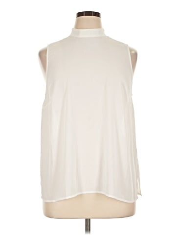 ELOQUII Sleeveless Blouse (view 1)