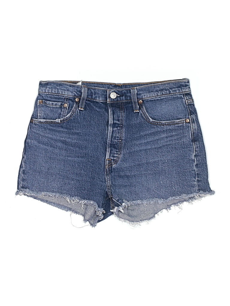 Pre-owned Levi's Denim Shorts In Blue