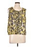 Talbots 100% Silk Yellow Sleeveless Silk Top Size 12 Petite - photo 1
