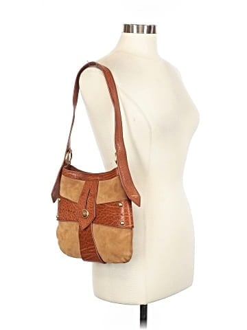 Yves Saint Laurent Rive Gauche Leather Shoulder Bag (view 2)