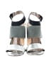 Elizabeth and James Color Block Gray Heels Size 7 - photo 2