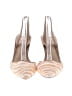 Ann Taylor Stripes Ivory Heels Size 7 1/2 - photo 2