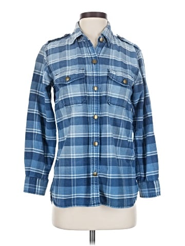 Current/Elliott Long Sleeve Button-Down Shirt (view 1)