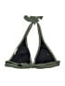 MICHAEL Michael Kors Solid Green Swimsuit Top Size M (estimated) - photo 2