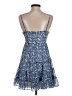 B. Darlin 100% Polyester Floral Blue Cocktail Dress Size 1 - 2 - photo 2
