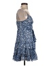 B. Darlin 100% Polyester Floral Blue Cocktail Dress Size 1 - 2 - photo 4