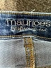 Maurices Hearts Blue Jeans Size 4 L - photo 7