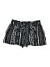 rue21 100% Rayon Print Black Shorts Size S - photo 1
