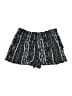 rue21 100% Rayon Print Black Shorts Size S - photo 2