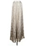 Moulinette Soeurs Metallic Silver Formal Skirt Size 4 - photo 1