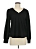 Fever Black Long Sleeve Blouse Size M - photo 1