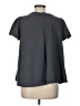 Eri + Ali Gray Short Sleeve Top Size L - photo 2