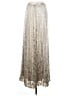 Moulinette Soeurs Metallic Silver Formal Skirt Size 4 - photo 2