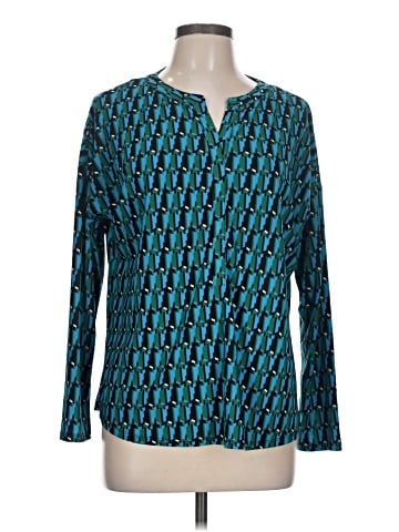 Dana Buchman Long Sleeve Blouse (view 1)
