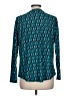 Dana Buchman Teal Long Sleeve Blouse Size L - photo 2