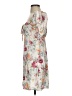 Auguste 100% Rayon Floral Ivory Casual Dress Size 2 - photo 5