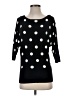 White House Black Market Polka Dots Black Pullover Sweater Size S - photo 1