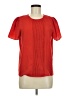 CeCe Red Short Sleeve Blouse Size M - photo 1