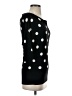 White House Black Market Polka Dots Black Pullover Sweater Size S - photo 4
