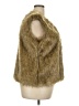 Tanming 100% Polyester Gold Faux Fur Vest Size XXL - photo 4