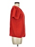 CeCe Red Short Sleeve Blouse Size M - photo 4