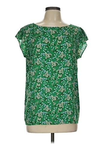 Ann Taylor LOFT Short Sleeve Blouse (view 1)