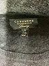 Charter Club 100% Cashmere Black Cashmere Pullover Sweater Size S - photo 7