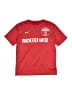 Nike 100% Polyester Red Short Sleeve T-Shirt Size M (kids) - photo 1