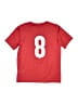 Nike 100% Polyester Red Short Sleeve T-Shirt Size M (kids) - photo 2