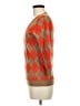 J.Crew 100% Wool Argyle Orange Wool Pullover Sweater Size M - photo 5