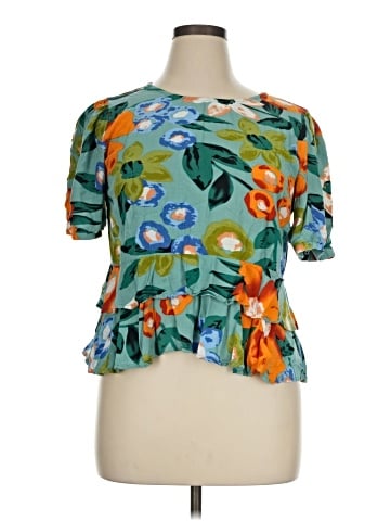 THML Short Sleeve Blouse (view 1)