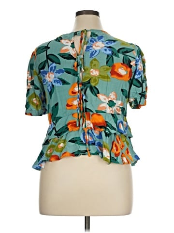 THML Short Sleeve Blouse (view 2)