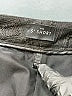 White House Black Market 100% Polyester Chevron-herringbone Black Shorts Size 14 - photo 3