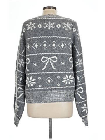 Pink Rose Pullover Sweater (view 2)