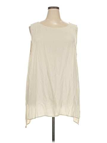 Eileen Fisher Sleeveless Silk Top (view 1)