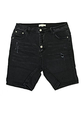 Aveology Denim Shorts (view 1)