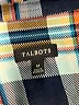 Talbots 100% Rayon Plaid Teal Long Sleeve Button-Down Shirt Size M - photo 7