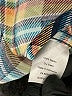 Talbots 100% Rayon Plaid Teal Long Sleeve Button-Down Shirt Size M - photo 8