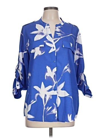 Calvin Klein 3/4 Sleeve Blouse (view 1)