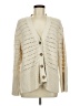 Gap 100% Cotton Ivory Cardigan Size Med Petite - photo 1