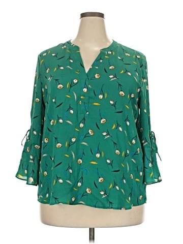 41Hawthorn 3/4 Sleeve Blouse (view 1)