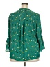 41Hawthorn 100% Polyester Green 3/4 Sleeve Blouse Size XXL - photo 2
